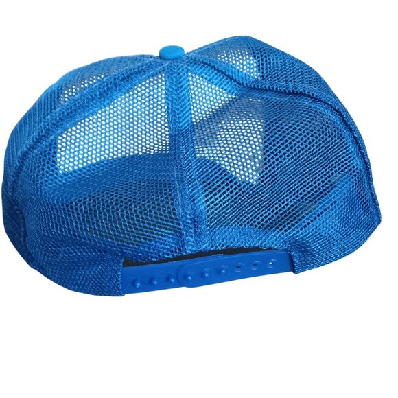 Vintage Trucker Hat N.S.V.F.A. Cap North Platte Nebraska Fireman 1986 Snapback - Picture 4 of 5